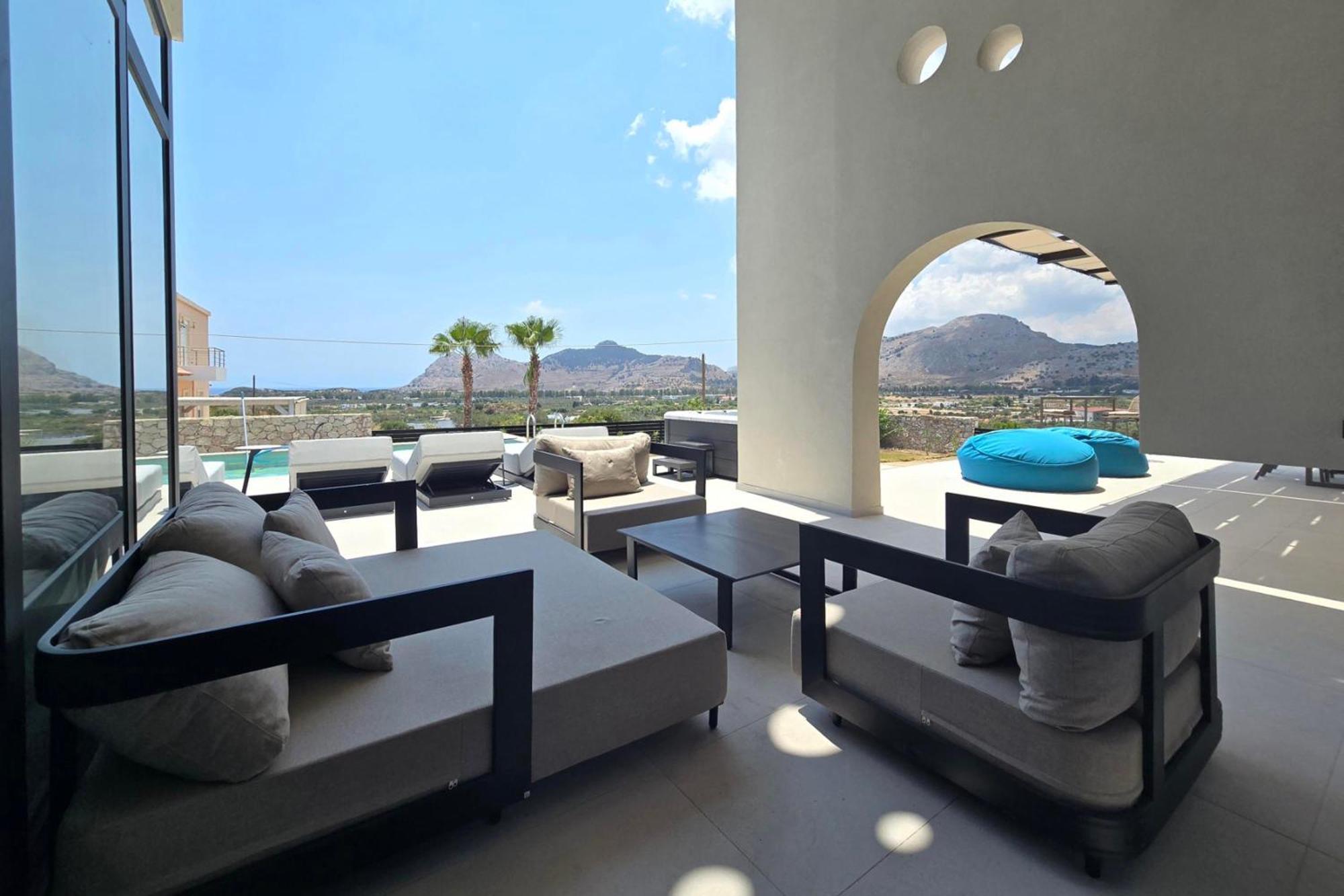 Trapezia Luxury Living Villa Kolymbia Dış mekan fotoğraf