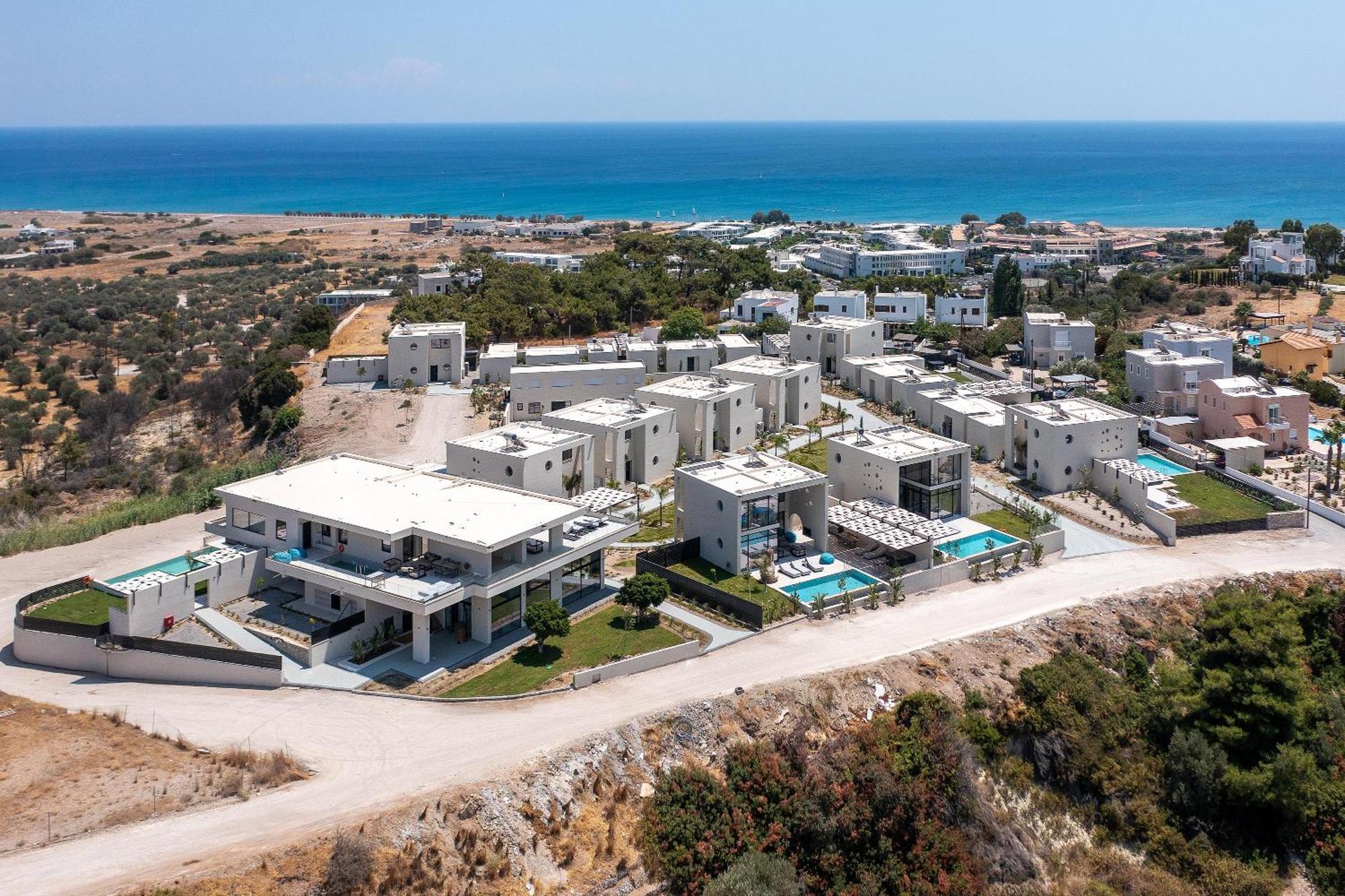 Trapezia Luxury Living Villa Kolymbia Dış mekan fotoğraf