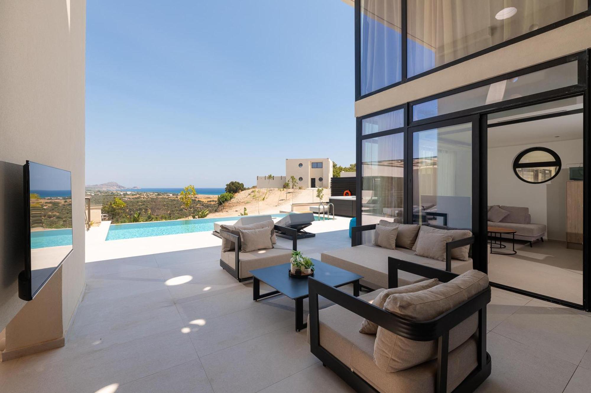 Trapezia Luxury Living Villa Kolymbia Dış mekan fotoğraf