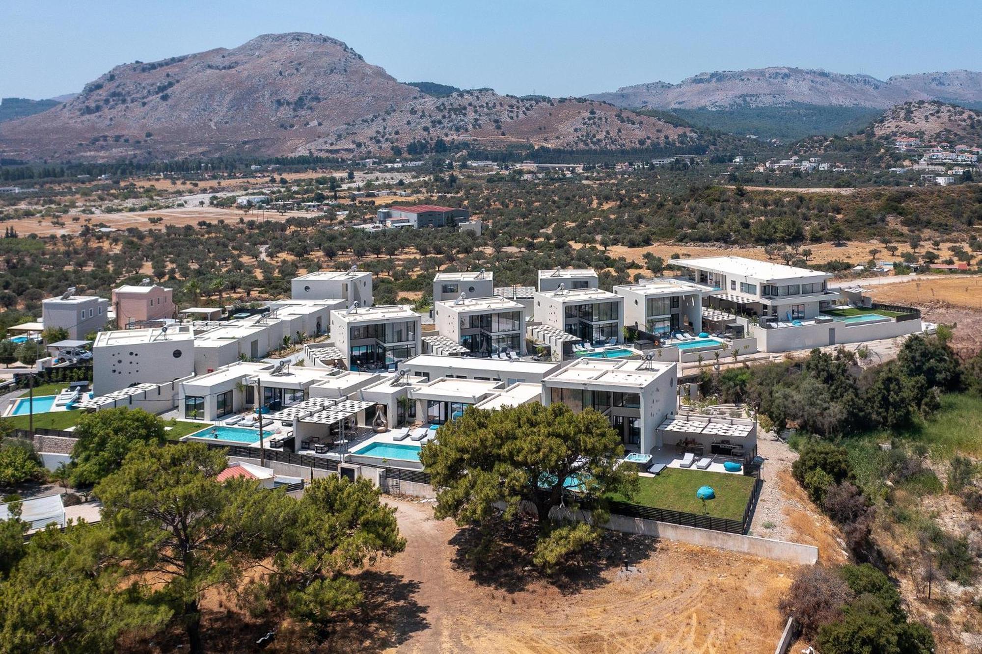 Trapezia Luxury Living Villa Kolymbia Dış mekan fotoğraf