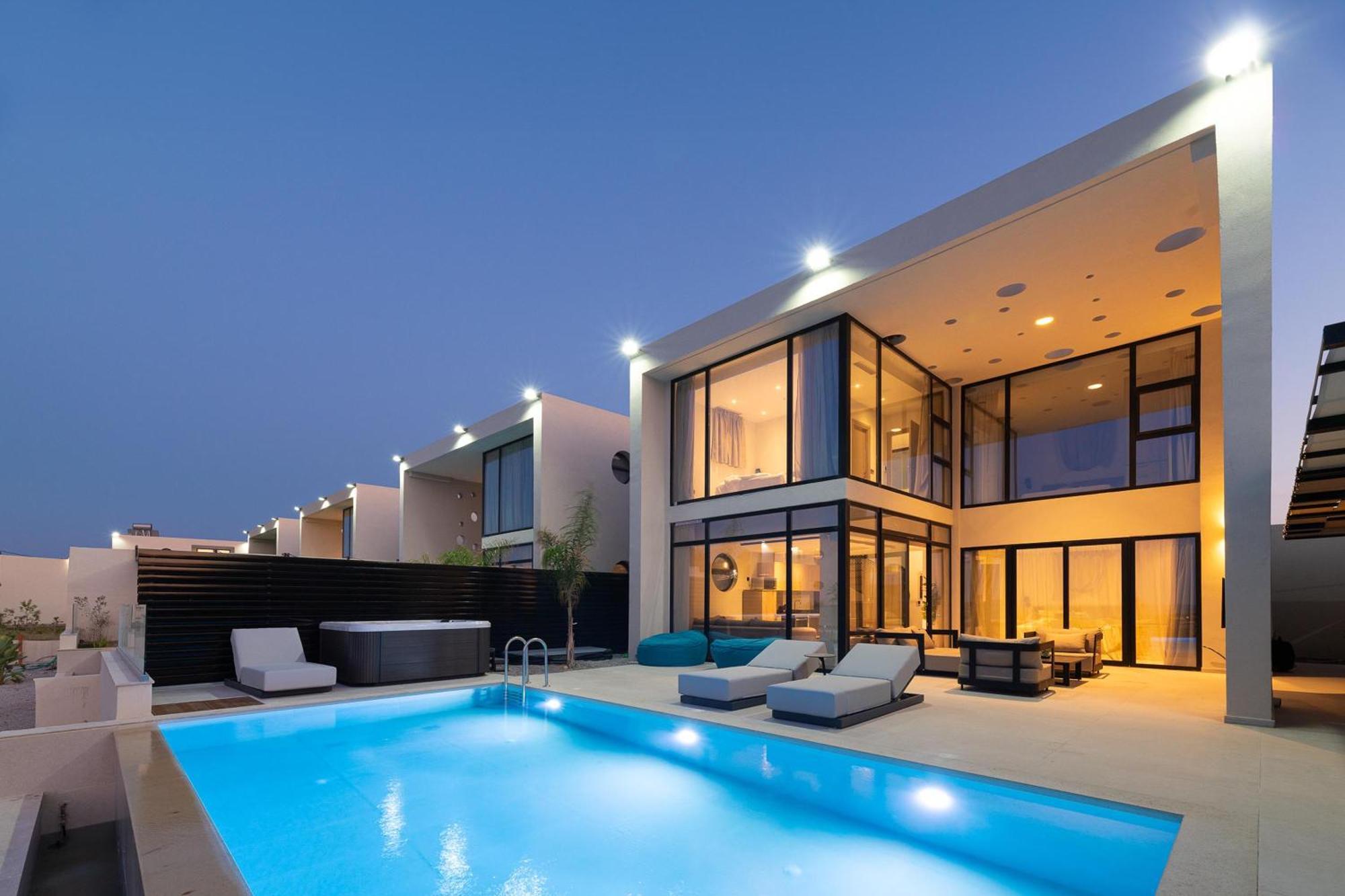 Trapezia Luxury Living Villa Kolymbia Dış mekan fotoğraf